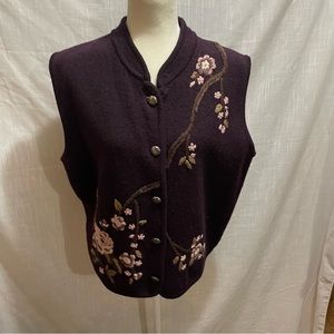 100% wool Sweater vest